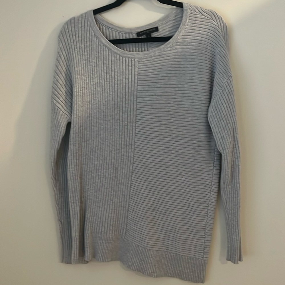Banana republic sweater, size s, grey